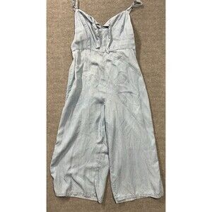 Old Navy Blue Chambray Jumpsuit Large Romper